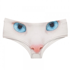 panties blue eyes cat