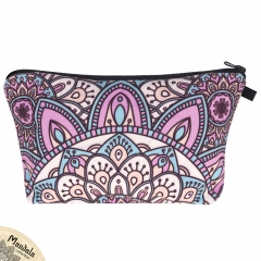 makeup bag MANDALA TURQUOISE AND PINK