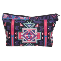 Cosmetic case aztec purple