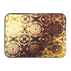 laptop case mandala gold