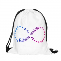 simple backpack HAKUNA INFINITY