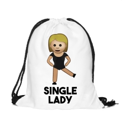 simple backpack single lady