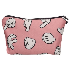Cosmetic case dope hand pink