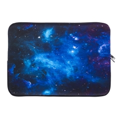 laptop case galaxy blue and purple