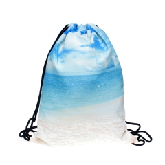 Drawstring bag beach