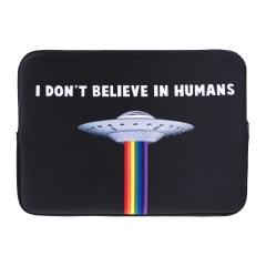 laptop case I rainbow ufo