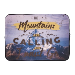 laptop case  mountains calling