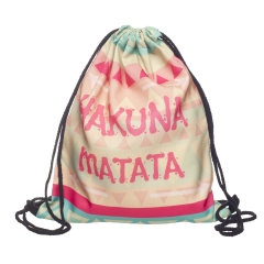 simple backpack HAKUNA AZTEC GREEN