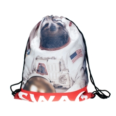 Drawstring bag swag sloth