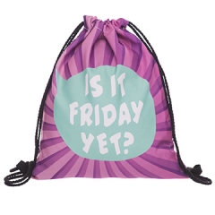 simple backpack Friday yet purple