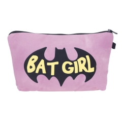 化妆包蝙蝠女 batgirl pink