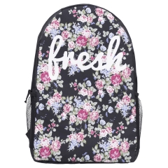 backpack flower fresh