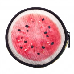 圆形零钱包西瓜watermelon