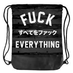 皮底束口袋FUCK EVERYTHING JAPAN