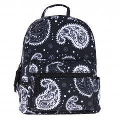 backpack bandana paisley black