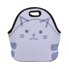 lunch bag SIMPLE GRAY KITTY