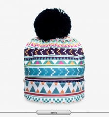 Beanie  AZTEC MORSKI