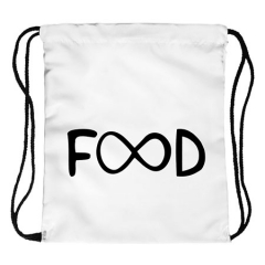 Drawstring bag food