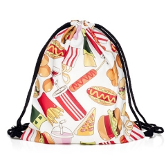 Drawstring bag fast food