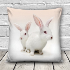 Pillow WHITE RABBITS