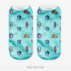 socks pixel fast food