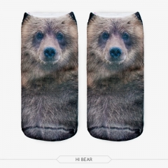 socks hi bear