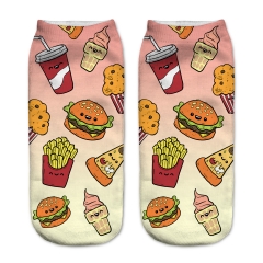socks fast food kawaii