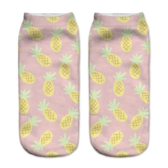socks yellow pineapple