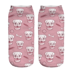 socks puppy pink