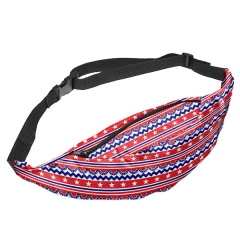 Belt bag america zig zag