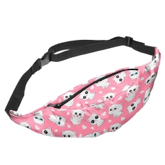 Belt bag cats hearts