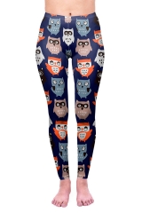 Leggings owl cartoon