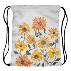 Drawstring bag Van gogh's sunflower