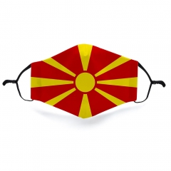 Mask Macedonia flag