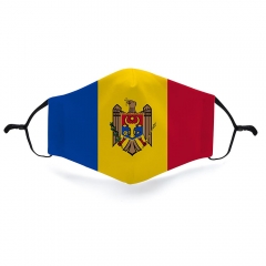 Mask Moldova flag