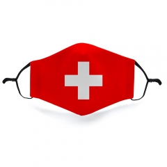 Mask Swiss flag