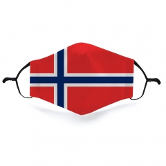 Mask Norwegian flag