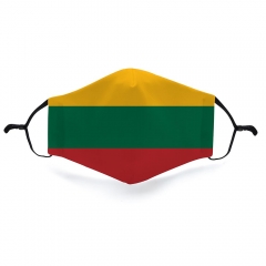 Mask Lithuanian flag