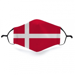 Mask Danish flag