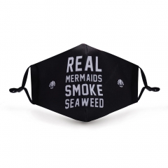 Mask real mermaids smoke