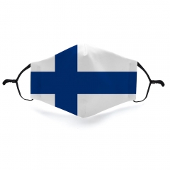 Mask Finnish flag