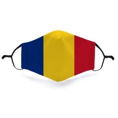 Mask Romania flag