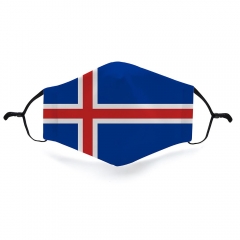 Mask Iceland flag
