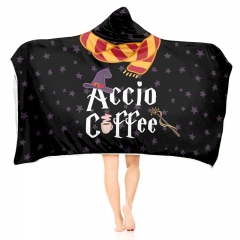 Hoodie blanket accio coffee