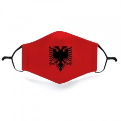 Mask Albania flag