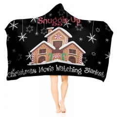 Hoodie blanket snuggle movies