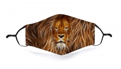 口罩狮子灯条lion