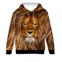 Sweatshirt  a male lion
