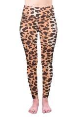 高腰公司常规豹纹leopard print