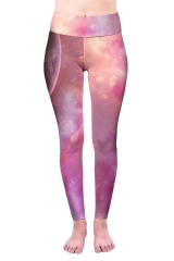High waist leggings Space figure